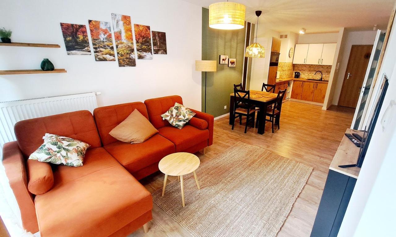 Apartamenty Nad Zlotym Potokiem ชกลาร์สกา ปอเรมบา ภายนอก รูปภาพ