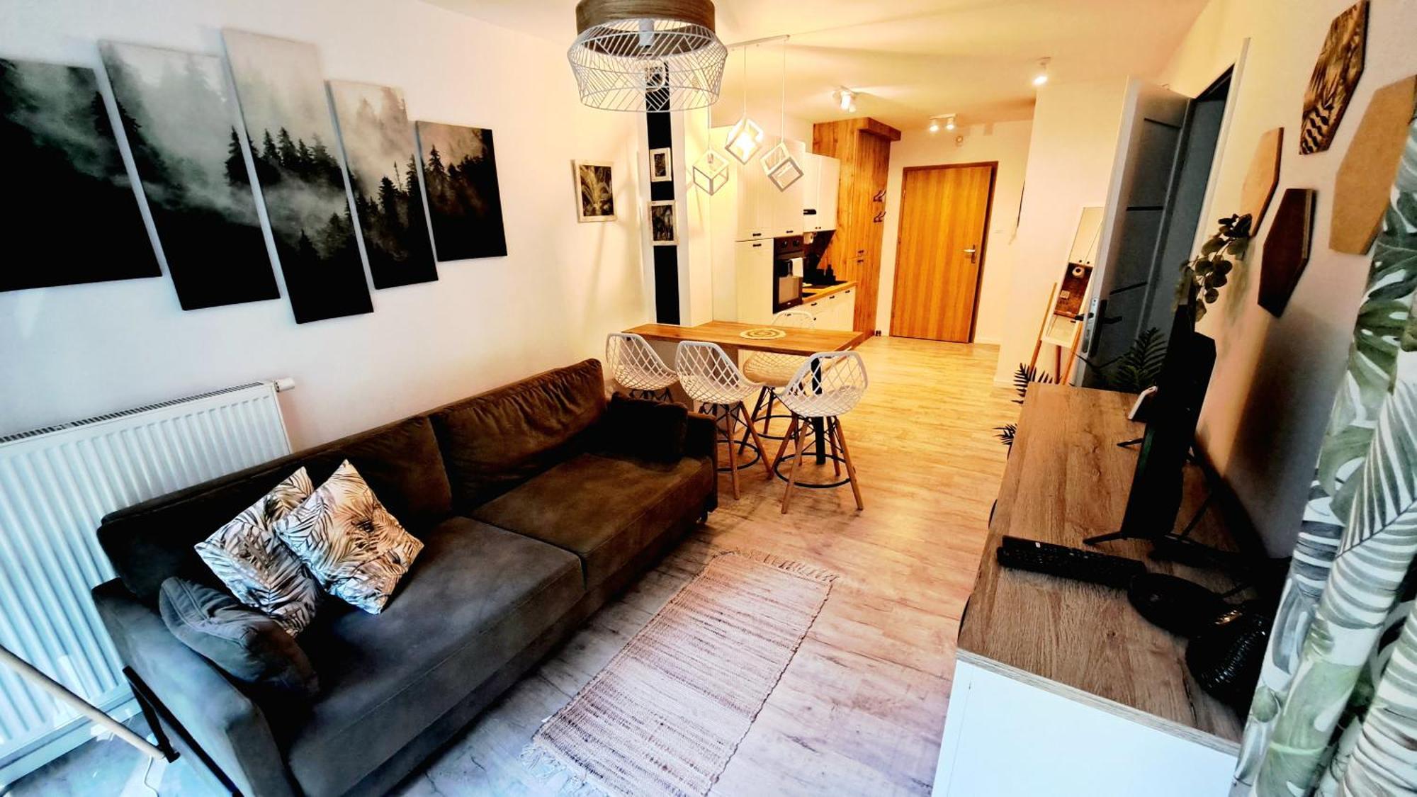 Apartamenty Nad Zlotym Potokiem ชกลาร์สกา ปอเรมบา ภายนอก รูปภาพ